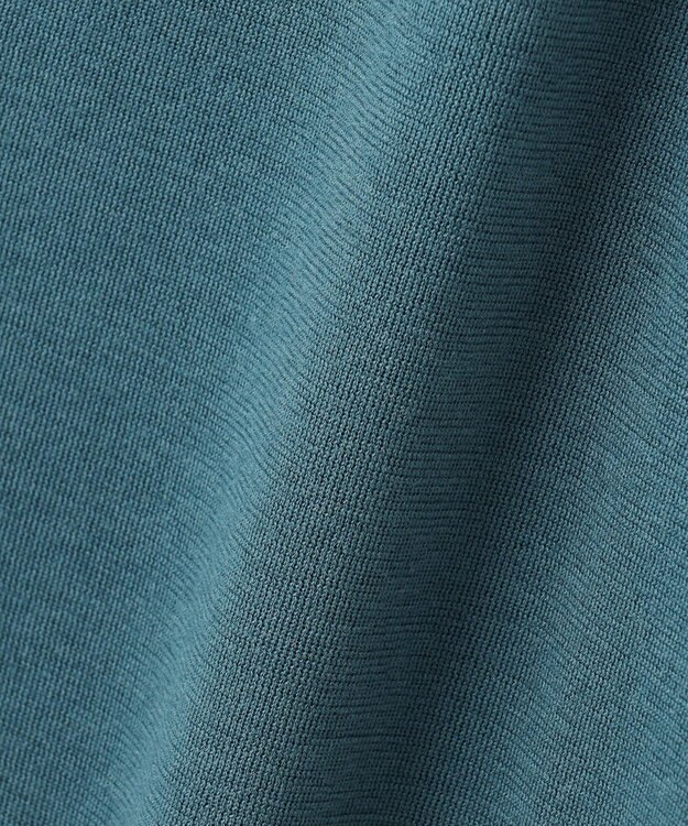 JOSEPH ダイヤゴナルプリント×ニット　ドレス Dark Teal