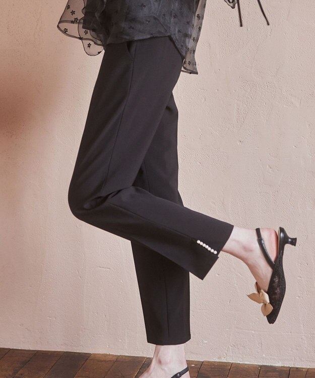 TOCCA 【消臭・洗える】FLY FREELY パンツ ブラック系