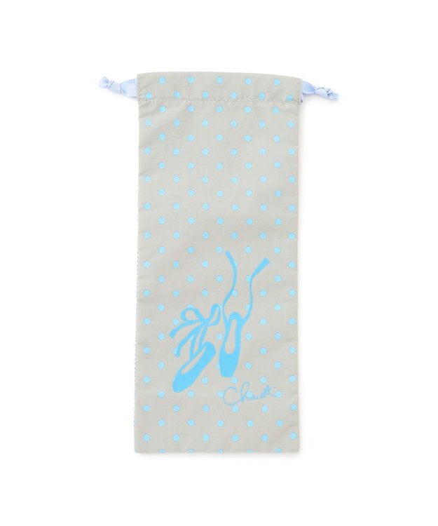 Chacott ドットメッシュ巾着S ベビーブルー