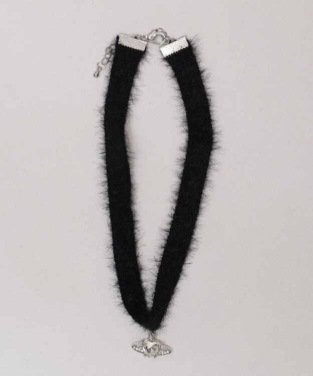 WEGO Lモチーフシャギーニットチョーカー 柄2