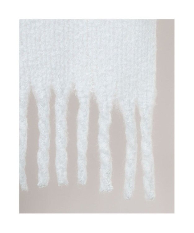 UNBILLION カシュネ cache nez / リサイクルポリラッセルニットストール ライトブルー