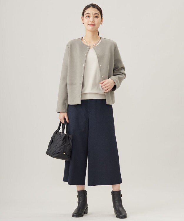 J.PRESS LADIES 【WEB限定】マルチパールラリエット ネックレス ホワイト系