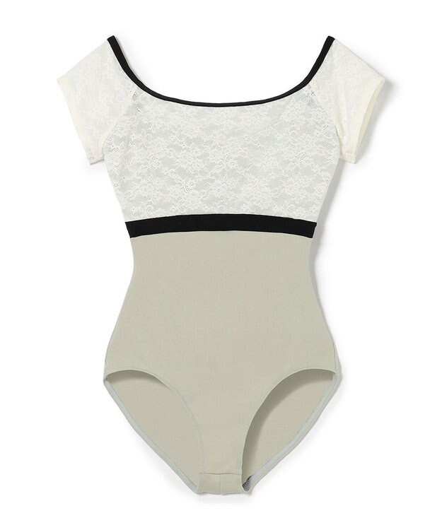 Chacott フレンチスリーブレオタード エバーグリーン