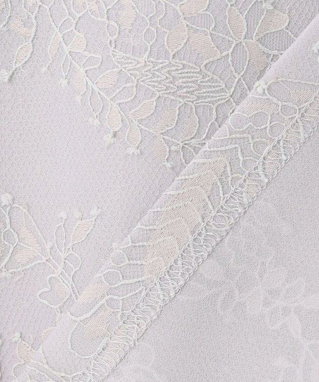 ANY SIS S レースクロップド プルオーバー アイスグレー