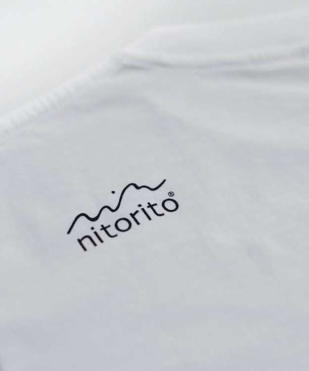 nitorito 【UNISEX】mountain&moon Tシャツ yellow