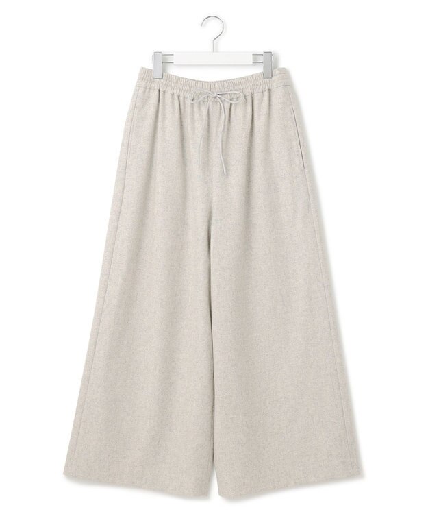 J.PRESS YORK STREET 【WOMEN】ワイドパンツ アイボリー系