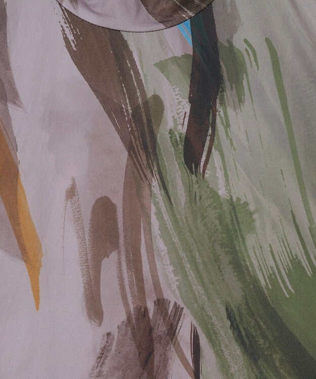 Green Parks ■高橋愛×ＧｒｅｅｎＰａｒｋｓプリントハイネック Dark Gray