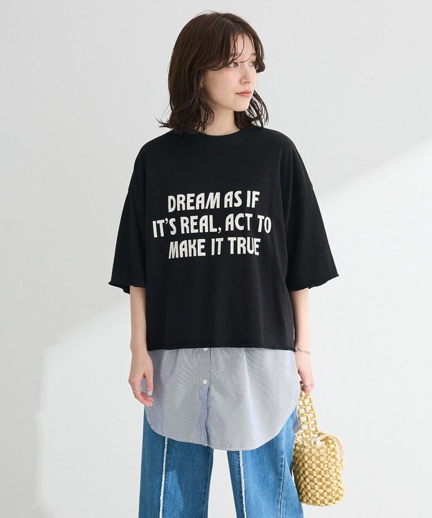 Green Parks ・ＳＵＧＡＲ　ＳＰＯＯＮ　ミニウラケプリントＴＥＥ Black