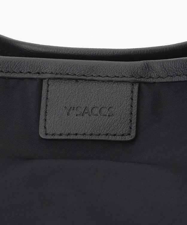Y'SACCS シワナイロン2WAYトートバッグ Mサイズ ブラック