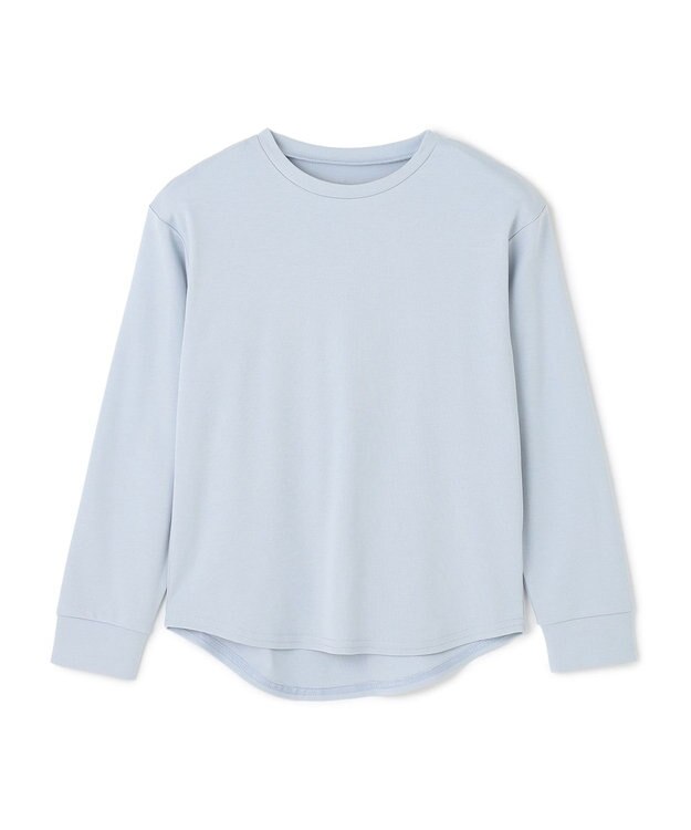 UNFILO 【110-150cm】選べるアソート ロゴロンT(UNISEX) [刺繍ロゴ]サックス