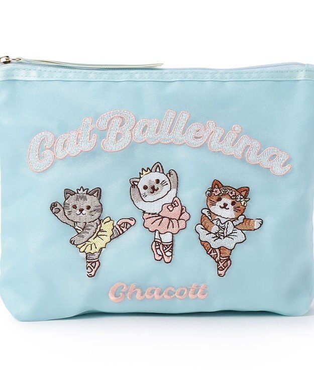 Chacott Catシアーポーチ ベビーブルー