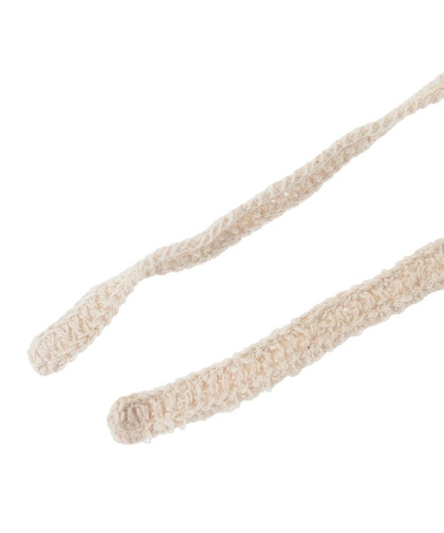 earth music&ecology レースバブーシュカ Ecru