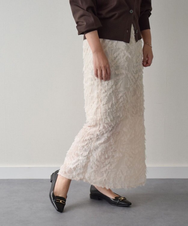 Bridget Birkin 【PARADIS COULEUR】スクエアトウメタルオーナメントパンプス ブラック