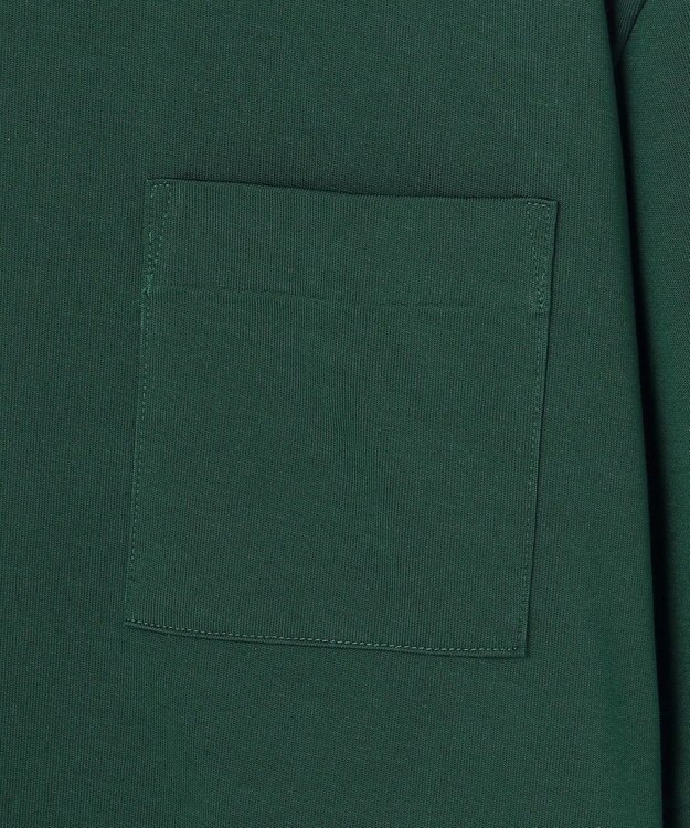 J.PRESS MEN 【J.PRESS ORIGINALS】Hight Twist Giza Pocket T-Shirt / Japan Made グリーン系