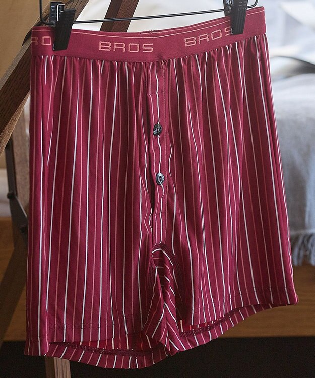 WACOAL MEN トランクス　しめつけすぎずダブつかない。　ストレッチ素材　スリムスタイル　前開き　GT4110　/ブロス レッド