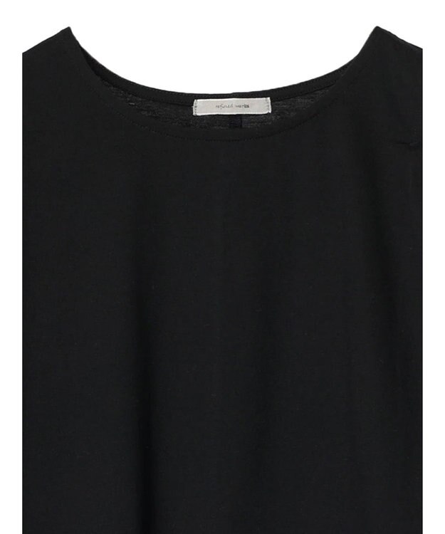 CRAFT STANDARD BOUTIQUE 肩タックノースリーブプルオーバー Black