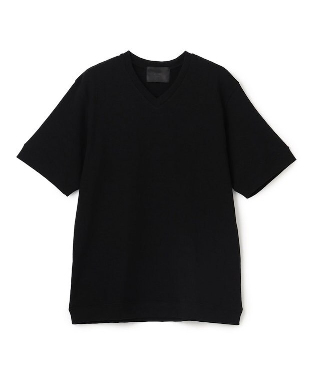 JOSEPH HOMME 【HIGH GRADE LINE】東北コットン  VネックTシャツ ブラック系