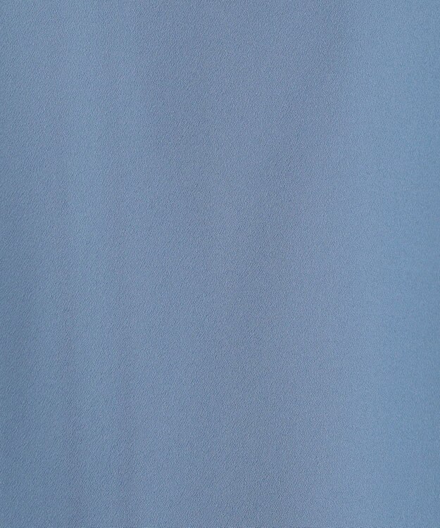 YECCA VECCA 配色タックデザインブラウス Blue