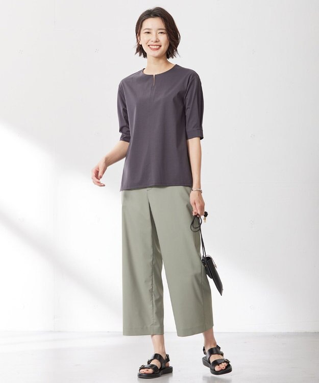 J.PRESS LADIES ベルト サンダル ブラック系