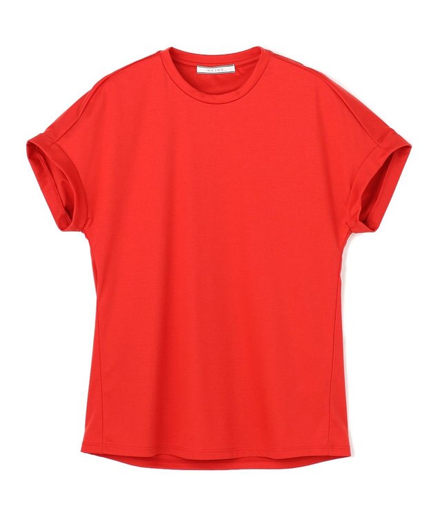 BEIGE， BORNA / コットンスムースTシャツ Red