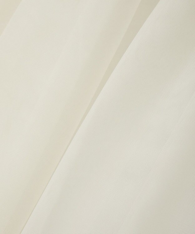 earth music&ecology 【吸湿発熱】あったかフェミニンインナー（チュールヘム） Off White