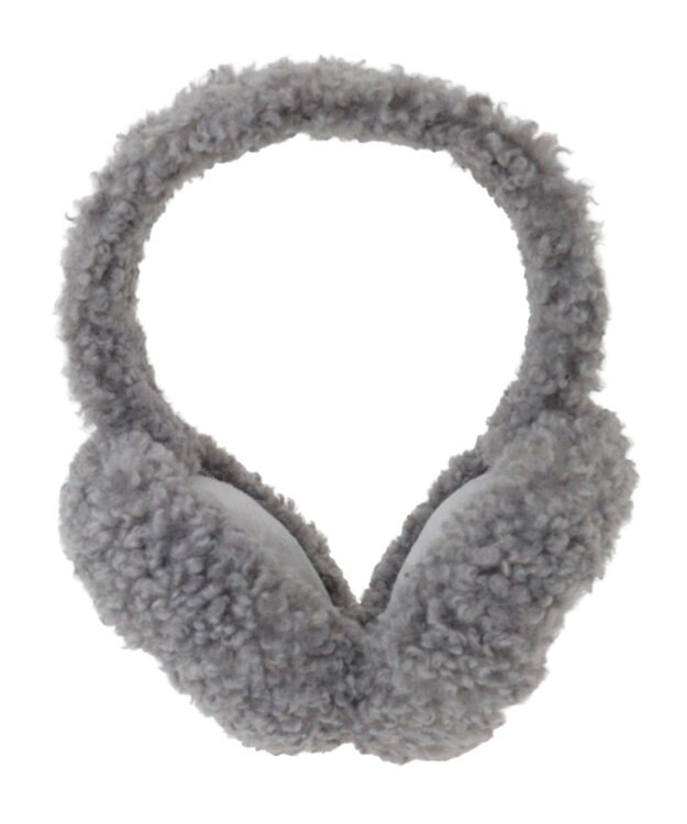 Green Parks ボアイヤーマフラー Charcoal Gray