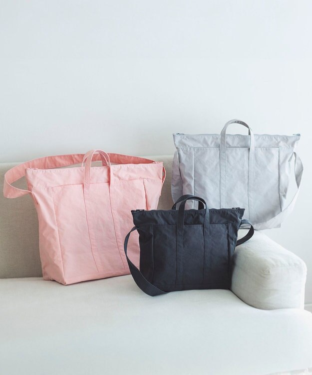 NIZYU KANO 【はまじコラボ】Airyトート Mサイズ ダークグレー