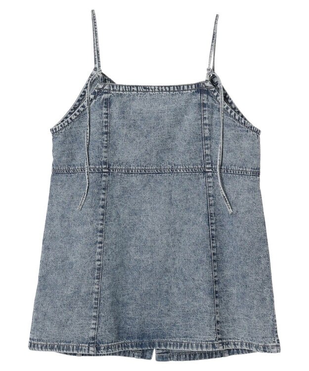 Green Parks ・ＥＬＥＮＣＡＲＥ　ＤＵＥ　デニムロングキャミ Light Indigo