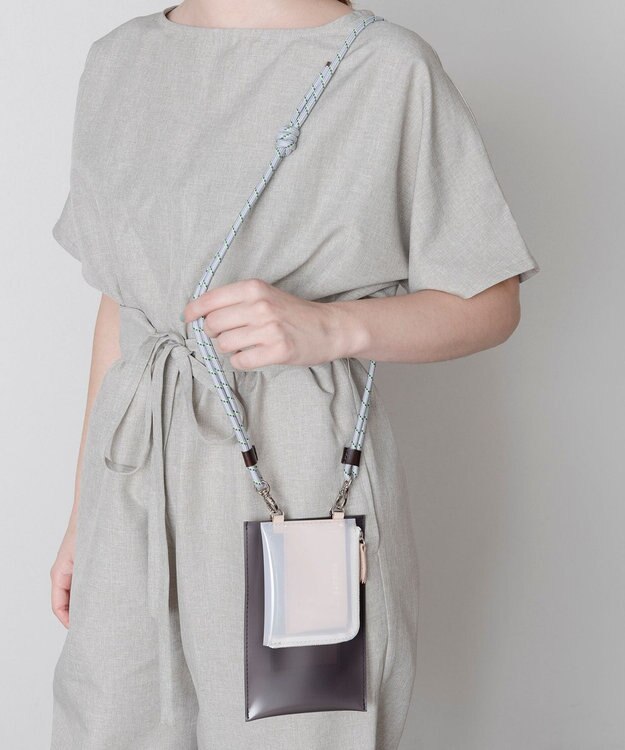 TRICOTE PVC COMBINATION BAG／PVCコンビバッグ 96WHITEMIX