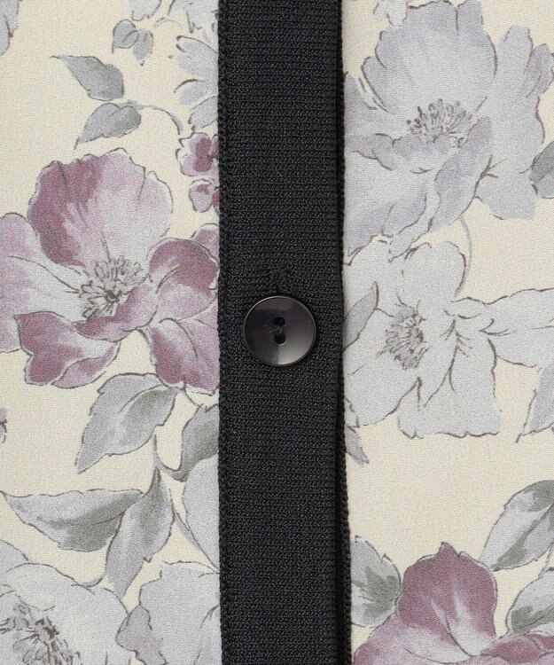 TOCCA 【大人百花掲載】BOTANICAL GARDEN PARTY KNIT CARDIGAN カーディガン ブラック系