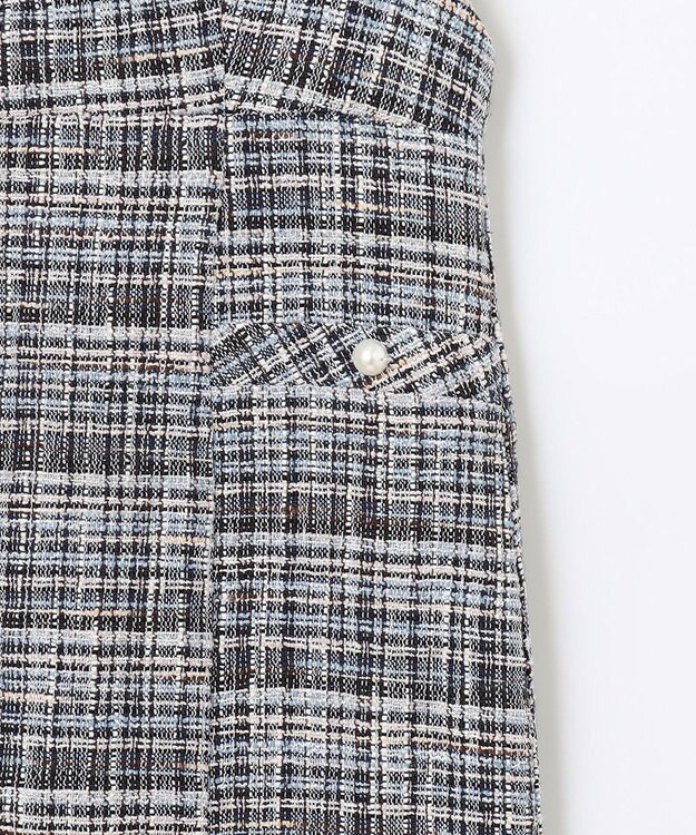 Feroux 【洗える】ツイード ジャンパースカート ピンク系9