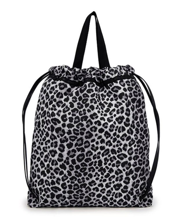 LeSportsac TH CITY KNAPSACK/アップタウンレオパード/ブラック アップタウンレオパード/ブラック