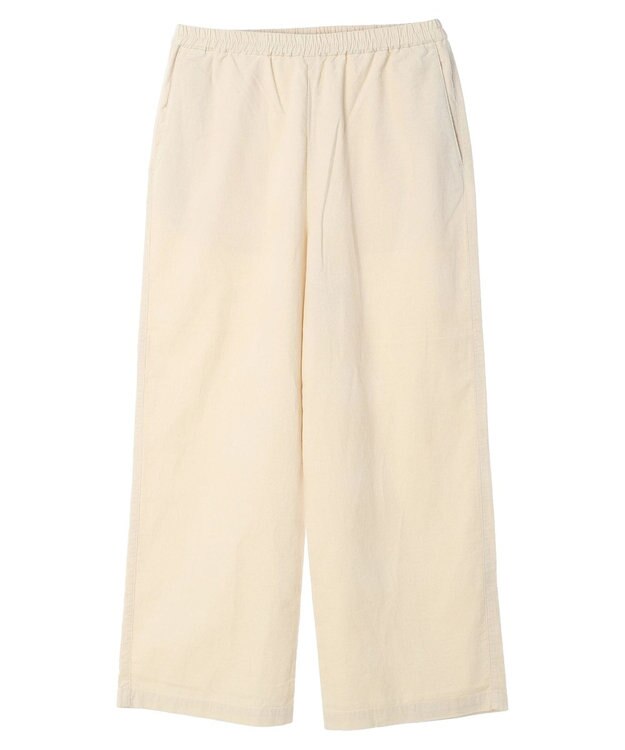 CRAFT STANDARD BOUTIQUE コーデュロイリラックスパンツ Ivory