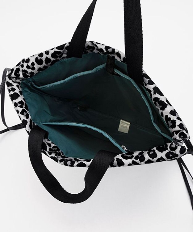 LeSportsac TH CITY KNAPSACK/アップタウンレオパード/ブラック アップタウンレオパード/ブラック