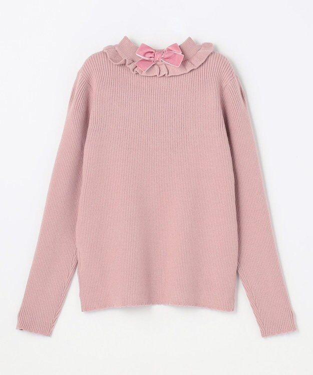 ANY KIDS しあわせタッチニット ピンク