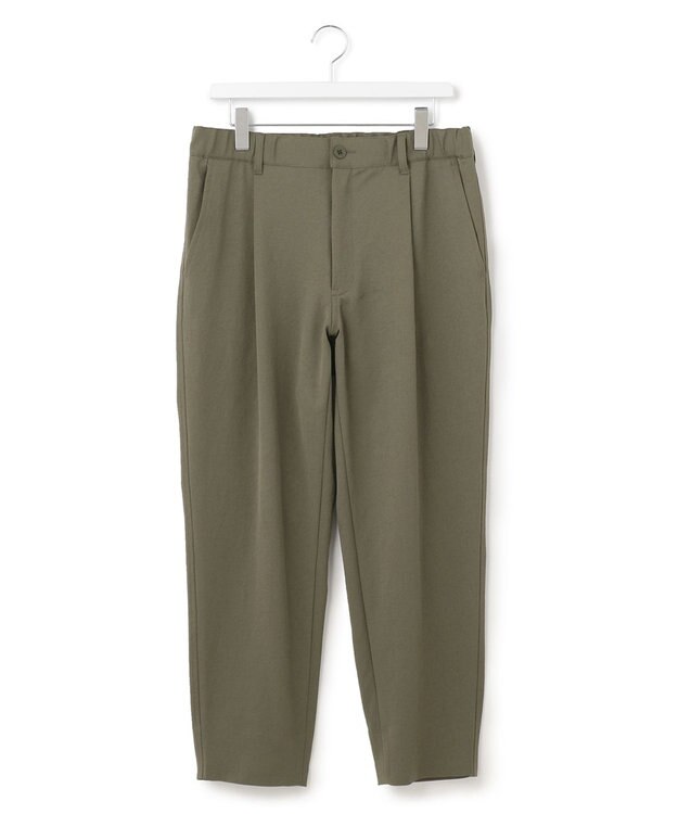 J.PRESS YORK STREET 【UNISEX】テーパードパンツ カーキ系