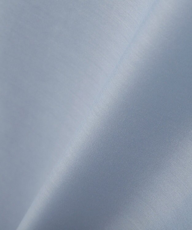 YECCA VECCA シアーボウタイブラウス Light Blue