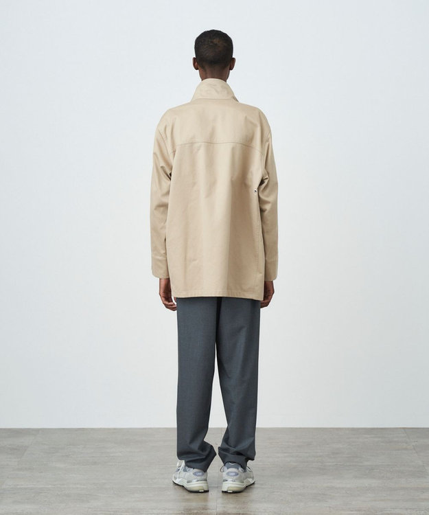 ATON WEST POINT | スタンドフィールドコート - UNISEX BEIGE
