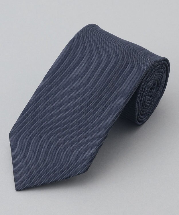 GOTAIRIKU 定番/GOTAIRIKU別注【日本製】シルク ネクタイ_無地(25年モデル) 新色/ダルブルー系