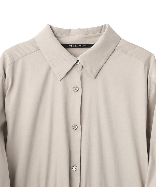 YECCA VECCA UVカット2way袖バルーンワンピース Light Beige