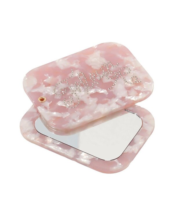 Maison de FLEUR FLEURビジュースライドミラー Light Pink