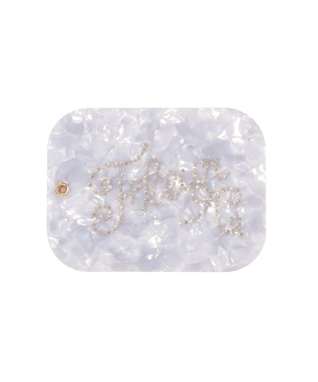 Maison de FLEUR FLEURビジュースライドミラー Grayish Blue