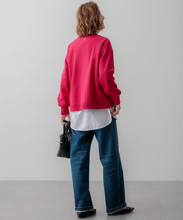 23区 L 【WEB&一部店舗限定カラーあり/Oggi2月号掲載】カラー スウェット [一部店舗限定カラー]ルビー(7月)