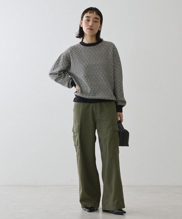 AMERICAN HOLIC 綿スラブカーゴパンツ Khaki