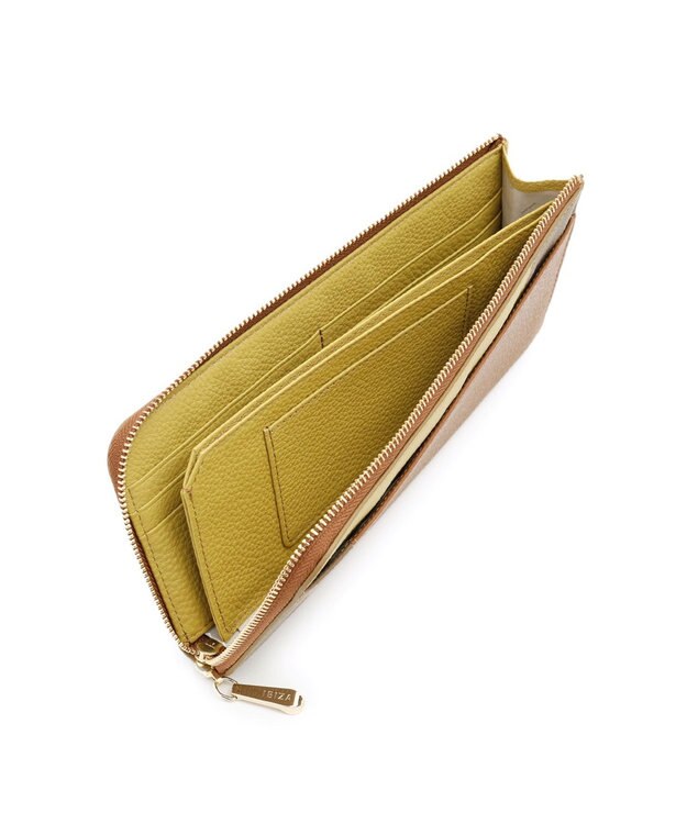 IBIZA コンビナシオン　L字ファスナー長財布　 キャメル