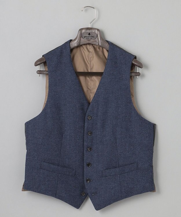 GOTAIRIKU 【IMPORT】ADSダウンベスト_ZEGNA ネイビー系8