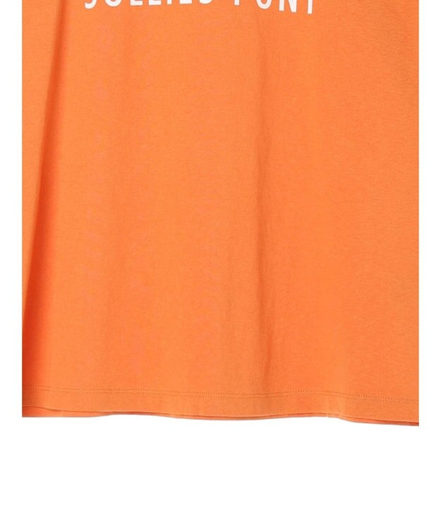 Green Parks フレンチロゴレギュラーＴシャツ Orange