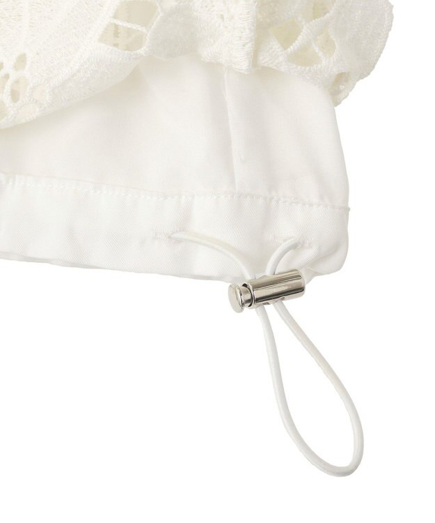 YECCA VECCA レースブルゾン Ivory