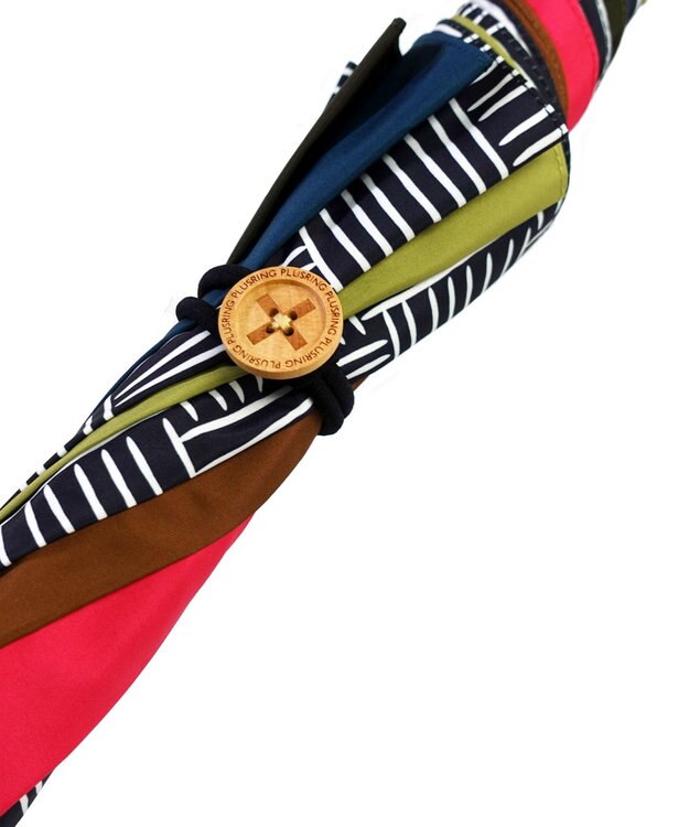 +RING 【UVカット95%以上】【UPF50＋】プラスリング レディース向け 晴雨兼用（長ショート） MLT T1299 マルチカラー