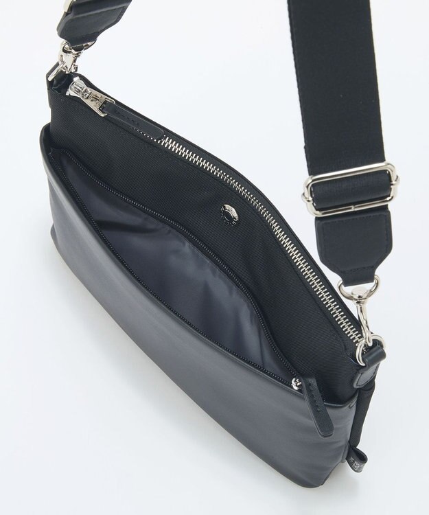 TOPKAPI 【Breath TOPKAPI】LINEA リネア レザーコンビ スワローマチ ショルダーバッグ ブラック